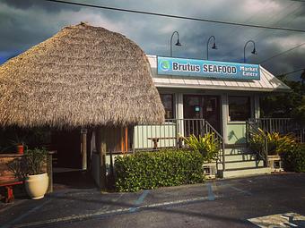 Exterior - Brutus Seafood in Marathon, FL Sandwich Shop Restaurants Exterior - Brutus Seafood in Marathon, FL Sandwich Shop Restaurants