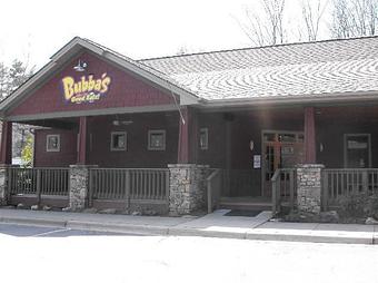 Exterior - Bubba's Good Eats in Burnsville, NC Hamburger Restaurants