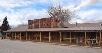 Exterior: Restaurant Front - Buffalo Jump Saloon and Steakhouse in Beulah, WY American Restaurants