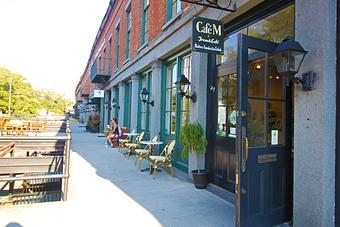 Exterior - Cafe M in Historic Downtown - Savannah, GA Coffee, Espresso & Tea House Restaurants