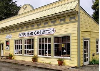 Exterior - Cape Fear Cafe in Duncans Mills, CA Coffee, Espresso & Tea House Restaurants