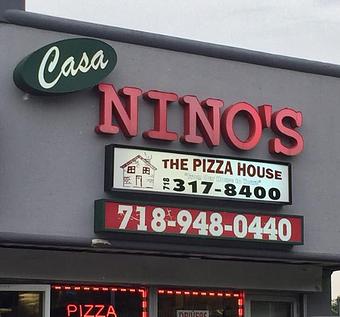 Exterior - Casa Nino's Pizza House in Staten Island, NY Pizza Restaurant