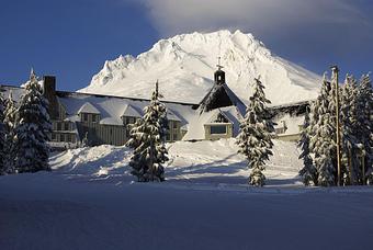 Exterior - Cascade Dining Room in Mt. Hood - Timberline Lodge, OR American Restaurants