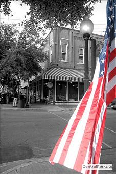Exterior: Our Corner - Central Perks in Downtown - Marshall, TX Hamburger Restaurants