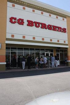 Exterior - CG Burgers at City Center in North Palm Beach, FL Hamburger Restaurants