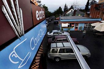 Exterior - Cloud City Coffee in Seattle, WA Sandwich Shop Restaurants