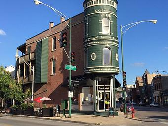 Exterior - Cornerstone Café Lincoln Park in Chicago, IL Coffee, Espresso & Tea House Restaurants