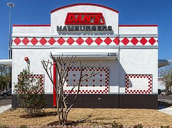 Exterior - Dan's Hamburgers in Austin, TX Hamburger Restaurants