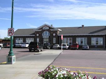 Exterior - Depot Pub & Grill in Mitchell, SD Cocktail Lounges