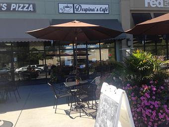 Exterior - Despina's Cafe in Raleigh, NC American Restaurants