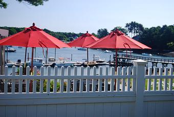 Exterior - Dockside Restaurant on York Harbor - Lodging in York, ME Seafood Restaurants