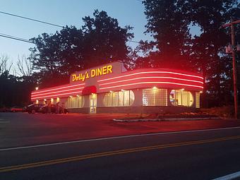 Exterior - Dolly's Diner in Princeton, WV Diner Restaurants