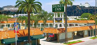 Exterior: Dunes Inn - Sunset - Dreams Cafe & Bar in Little Armenia - Hollywood, CA American Restaurants