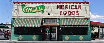 Exterior - El Modelo Mexican Foods in Albuquerque, NM Mexican Restaurants