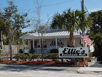 Exterior - Ellie's Downtown Deli & Catering in Stuart, FL American Restaurants