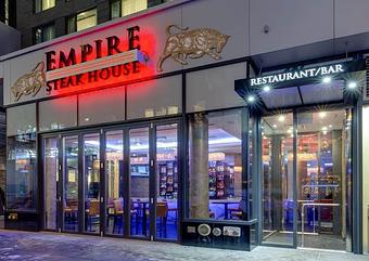 Exterior: outdoor view - Empire Steak House in New York, NY American Restaurants