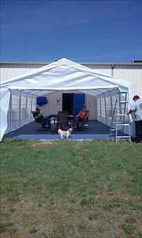 Exterior: OUR SMOKING AREA - Family Fun Frontier Center in Gillette, WY Bars & Grills
