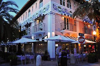 Exterior - Flame Caffe and Grill in Miami Beach - Miami Beach, FL American Restaurants