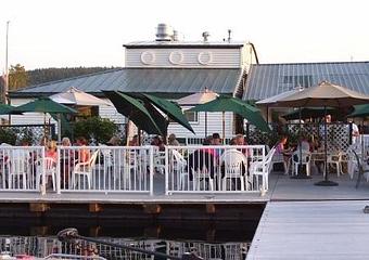 Exterior - Floating Restaurant - Located AtMarine Services in Hope, ID American Restaurants