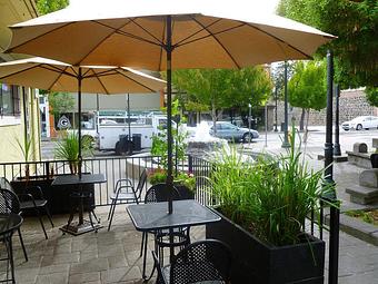 Exterior - Food Bar Petaluma in Petaluma, CA Coffee, Espresso & Tea House Restaurants