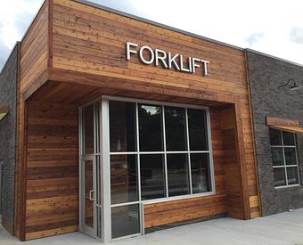 Exterior - Forklift Restaurant in Tupelo, MS American Restaurants