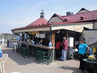 Exterior - Foxy's in Saint Michaels, MD American Restaurants