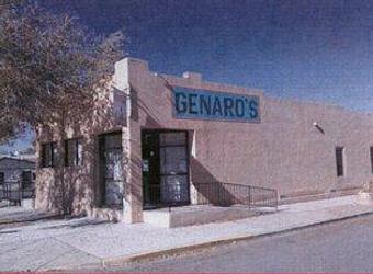 Exterior - Genaro's Cafe in Gallup, NM Mexican Restaurants