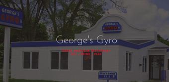 Exterior - George's Gyros in North Chicago, IL Hamburger Restaurants