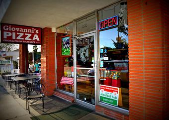 Exterior: street veiw - Giovanni's of Santa Barbara in Santa Barbara, CA Pizza Restaurant