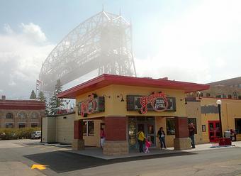 Exterior - Grandma's Saloon & Grill in Historic Canal Park - Duluth, MN American Restaurants