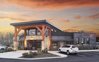 Exterior - Grindstone on the Monon in Westfiled, IN American Restaurants