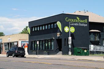 Exterior - GroundSwell Cannabis Boutique in Bluebird District - Denver, CO Boutique Items Wholesale & Retail