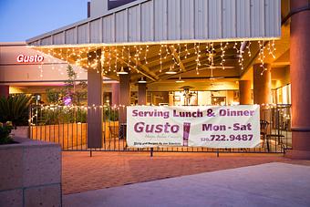 Exterior - Gusto Osteria in Tucson, AZ Italian Restaurants