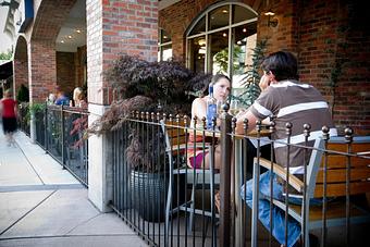 Exterior: Trellis Front Porch - Hearth in Kirkland, WA Organic Restaurants