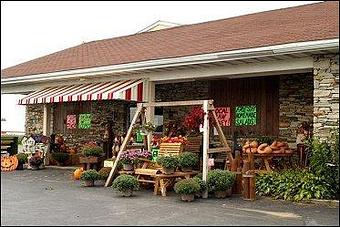 Exterior - Hershey's Farm Market in Parkesburg, PA Barbecue Restaurants