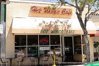 Exterior - Hot Wings Cafe in Sherman Oaks - Sherman Oaks, CA Sandwich Shop Restaurants