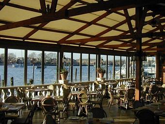 Exterior: The "Pavilion" Waterfront Dining Room - IL Fornetto in Sheepshead Bay - Brooklyn, NY Italian Restaurants