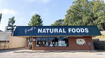 Exterior - Jack's Natural Food and Store in Longview, TX Sandwich Shop Restaurants