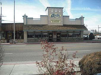 Exterior - Jack's Restaurant in Bishop, CA American Restaurants