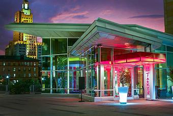 Exterior - Jacky's Waterplace & Sushi Bar in Providence, RI Chinese Restaurants