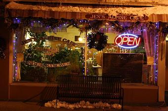 Exterior - Jen's Alpine Cafe in Baraboo, WI American Restaurants