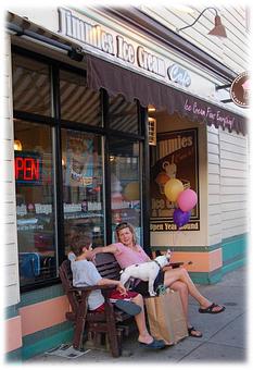 Exterior - Jimmies Ice Cream Cafe in Roslindale Village - Roslindale, MA Dessert Restaurants