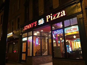 Exterior - Jonny's Pizza in Utica, NY Pizza Restaurant