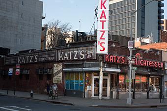 Exterior - Katz's Deli in New York, NY Delicatessen Restaurants