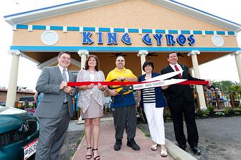 Exterior: King Gyros Re-Grand Opening - King Gyros in Columbus, OH Caterers Food Services