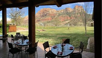 Exterior - King's Landing Bistro in Springdale, UT American Restaurants
