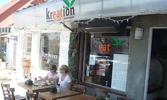 Exterior - Kreation Kafe in Santa Monica, CA Health Food Restaurants