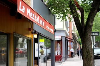 Exterior - La Mezzaluna in Princeton, NJ Italian Restaurants