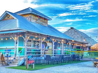 Exterior - Lazy Pirate Island Sports Grill in Carolina Beach, NC American Restaurants