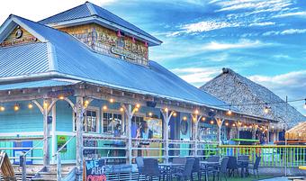 Exterior - Lazy Pirate Island Sports Grill in Carolina Beach, NC American Restaurants